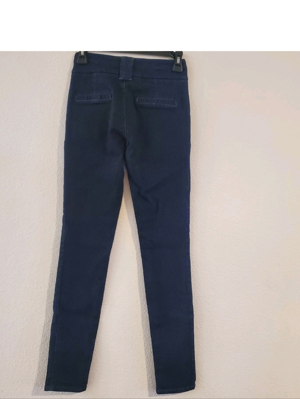 Massimo Dutti Dark Blue High-Rise Skinny Jeans Size 2 - Picture 3 of 10